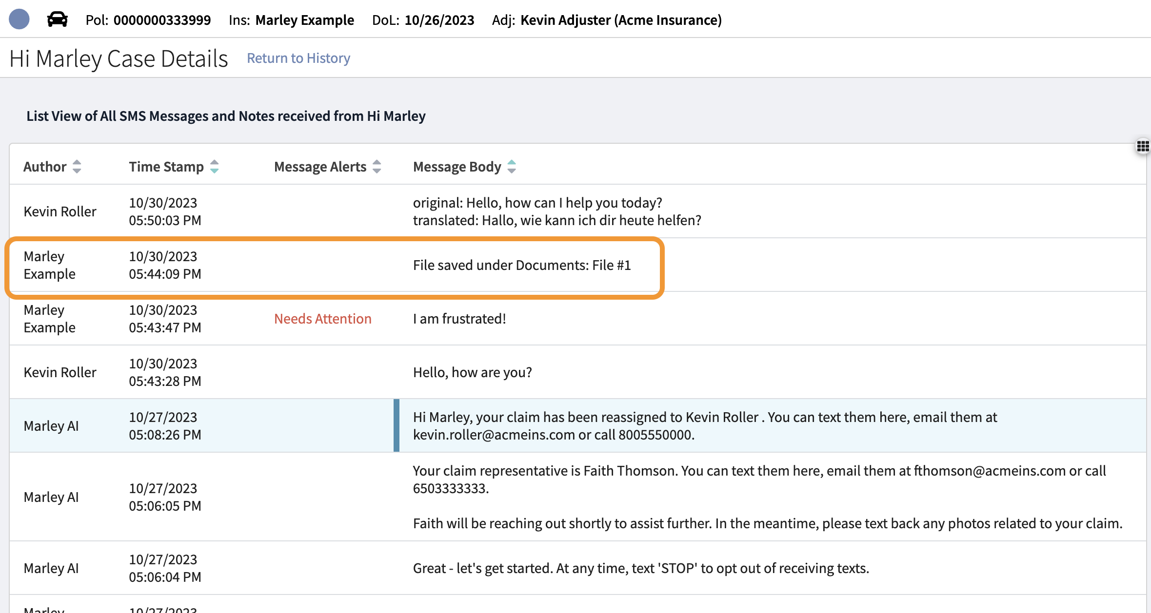 ClaimCenter Guidewire Cloud OOTB Guide Hi Marley